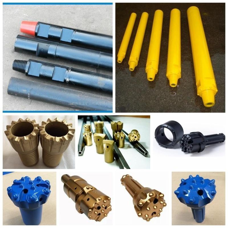 Pneumatic Rock Drill Chisel Head Integral Drill Steel Drill Rod