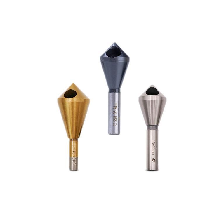 HSS Zero Flute Chamfering Drill Bits for Countersink Hole