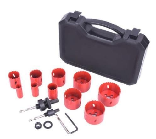 High Speed Steel Bi-Metal Hole Saw with Fast Cut Clean, Smooth and Precise Holes