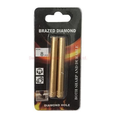 Vacuum Brazed Diamond Core Drill Bit with Dry Drilling