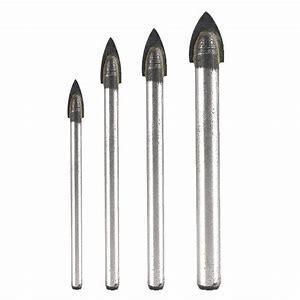 Glass Drill Bits Chrome Coated (GD-002)