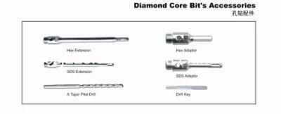 Hex Extension, Diamond Core Bit&prime;s Accessories;
