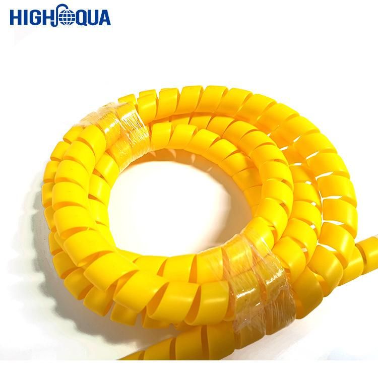 Spiral Plastic Protection Sleeve with Color Can Be Customized