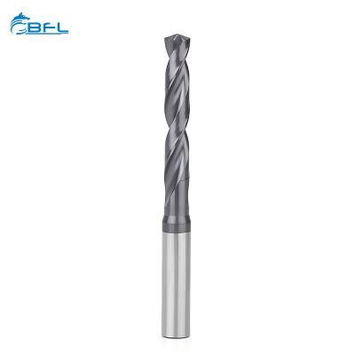 Bfl Solid Carbide Twist Hole Drill Bits for CNC Metal Drilling Solid Carbide End Mill CNC Cut Bit