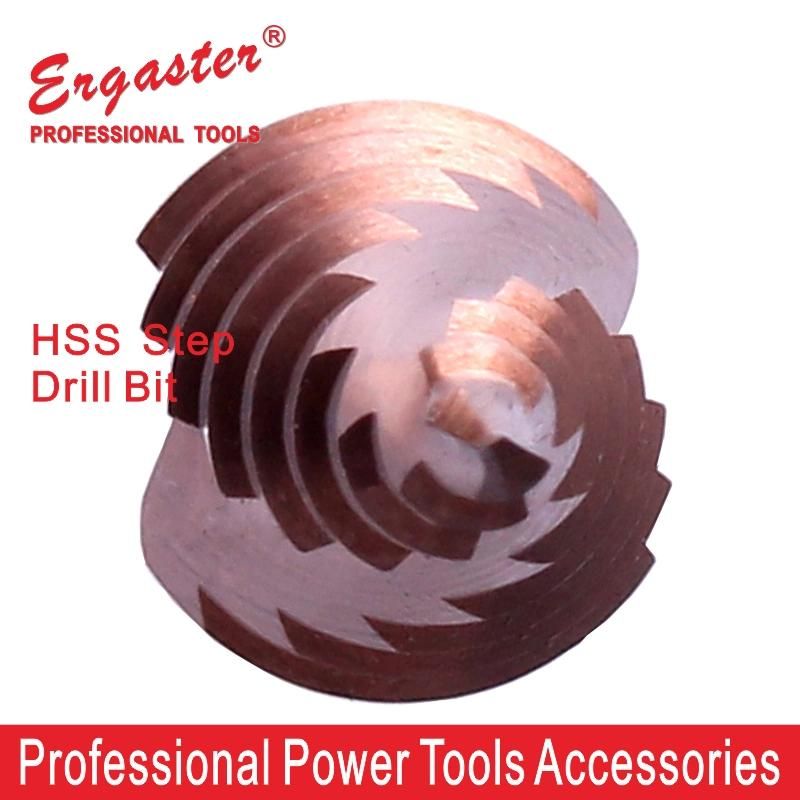 4-20/32mm HSS Titanium Coated Step Drill Bit for Metal