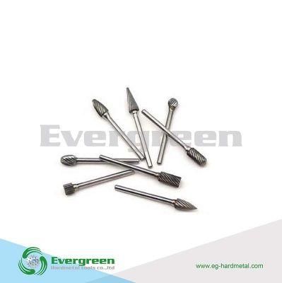 Tungsten Carbide Rotary Burr with Sliver Brazing