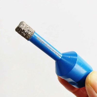 M14 Thread Shank 8mm Dry Vacuum Brazed Diamond Coated Drill Bits for Tile Porcelain Ceramics