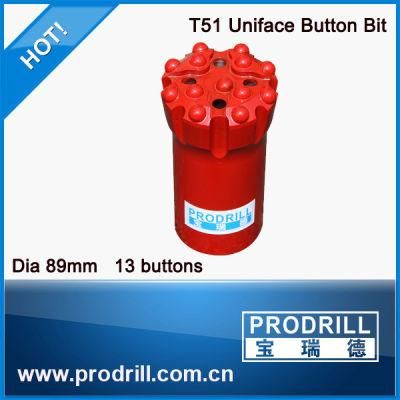 T51-115mm Uniface Thread Drill Bit