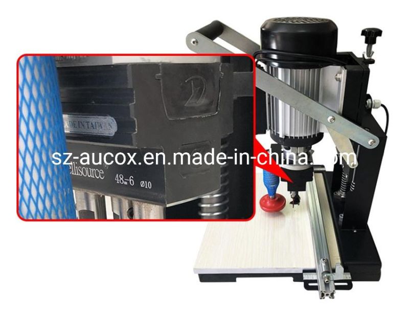 High Quality Woodworking Single Head Vertical Hinge Hole Boring Drilling Machine