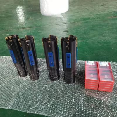 China Alloy Steel Single Tube System BTA Drill Diameter 65 mm Extra Long BTA Drill Head