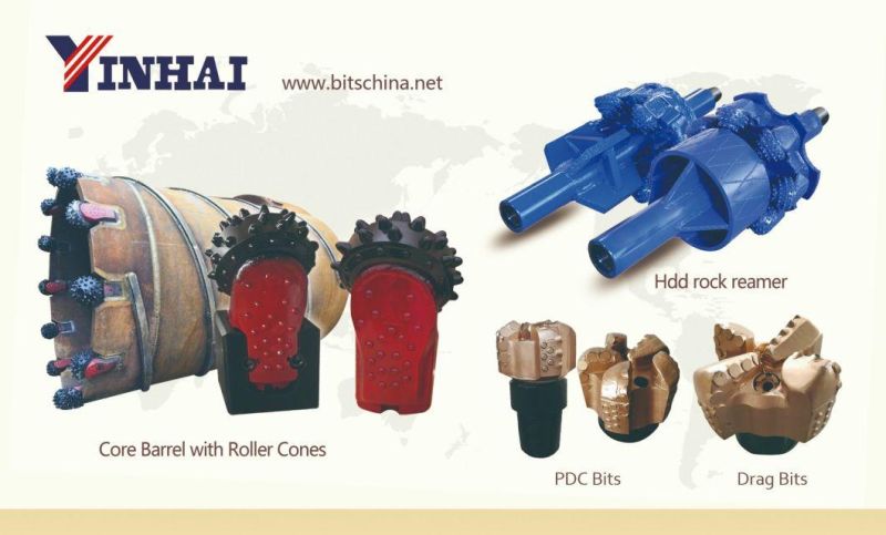 8 1/2" 45 Inserts Conical/Spherical Teeth IADC637 Piling Single Roller Cone/Roller Bit/Core Barrel