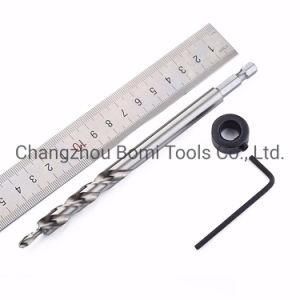 Power Tools HSS Drill Bits Customized Factory Step for Wood with Countersink Twist Drill Bit