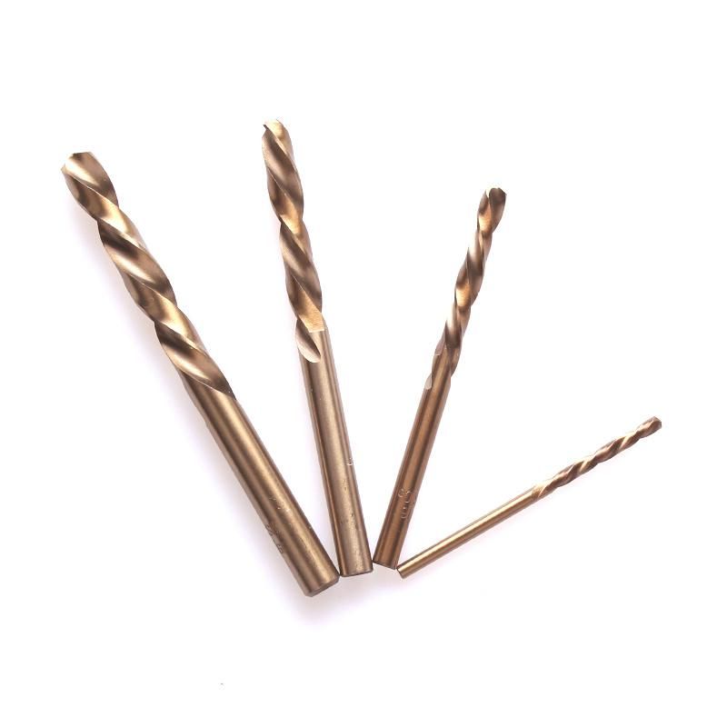 Left Hand Drill Bit M2 HSS Drilling with Titanium Coated