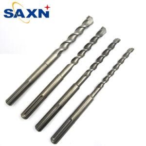 Saxn Hot Sell SDS Max Hammer Drill Bit with Cross Tip