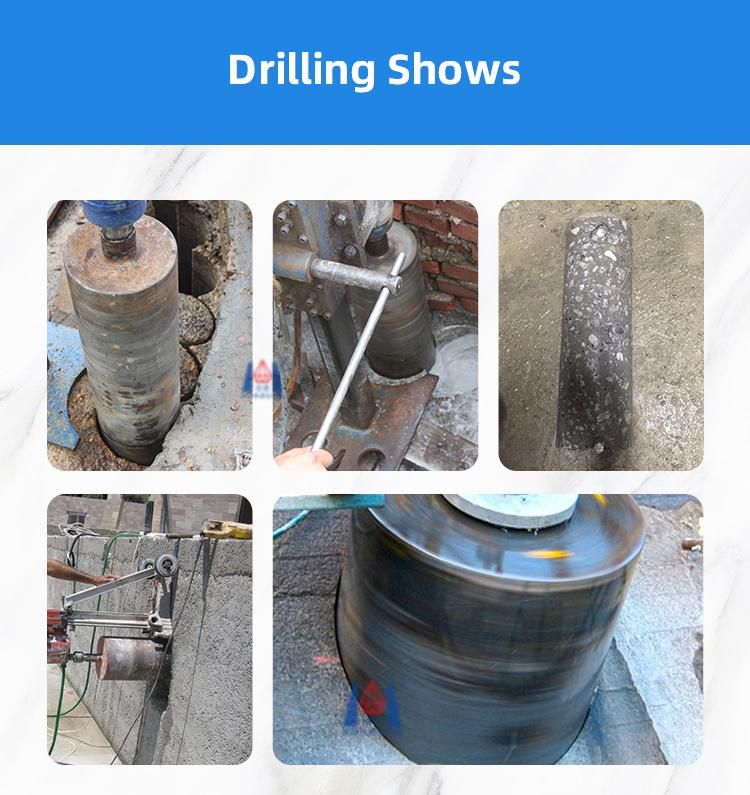 Diamond Core Drill Bits for Reinforce Concrete Stone