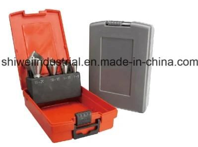4PC Cross Hole Countersink Silver