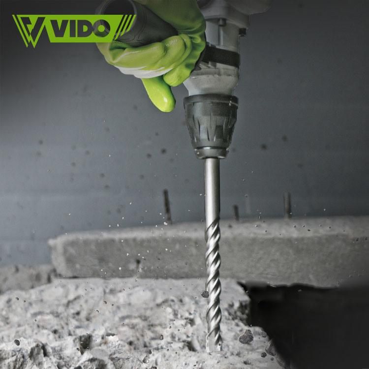 Vido Concrete Drilling Hammer Drill 3-12mm Masonry Drill Bit