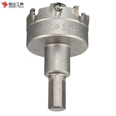 Large Hole Saw Tct Three-Flat Shank Cutter with Ample Stock