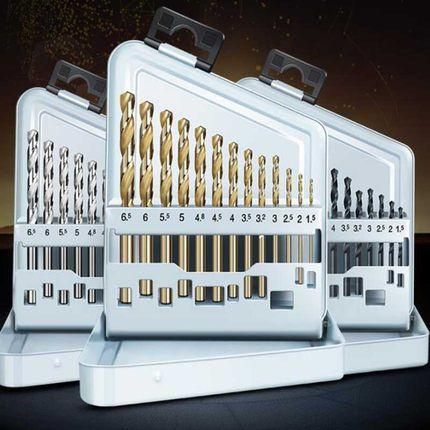 115 PCS Fully Ground HSS Cobalt Drill Bit Set