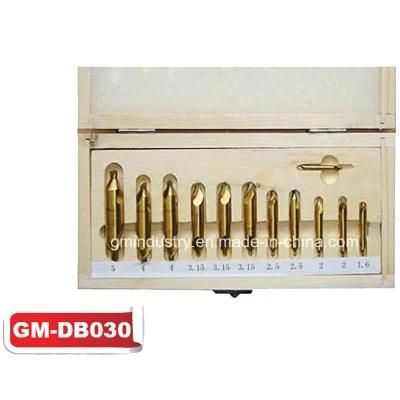 Wooden Box Packed HSS Center Drill Set (GM-dB030)