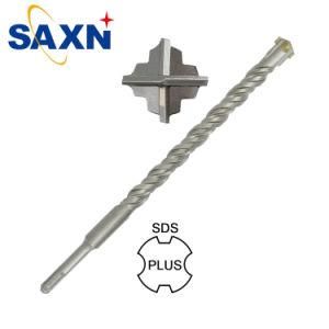 SDS Plus Cross Tip Hammer Drill Bit for Block Brick Wall