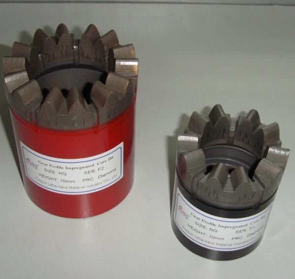 Core Drill Bits for Hard Rock with Diamond Material