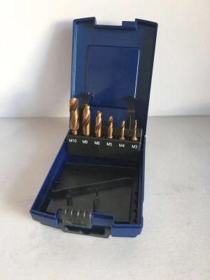 6PC Stubby HSS Hex Drill Bit Set, 1/4&quot; Hex Shank