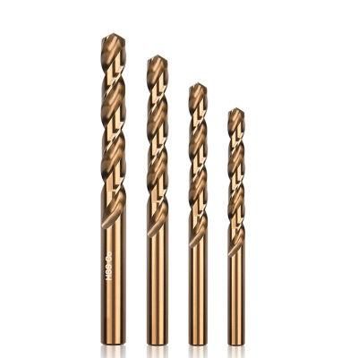 DIN 338 HSS M35 Cobalt 5% Parallel Shank Twist Drill Bits