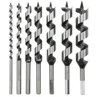 HSS Fully Ground Angled Spurs Drill Bit Twist Auger Drill for Drilling Wood