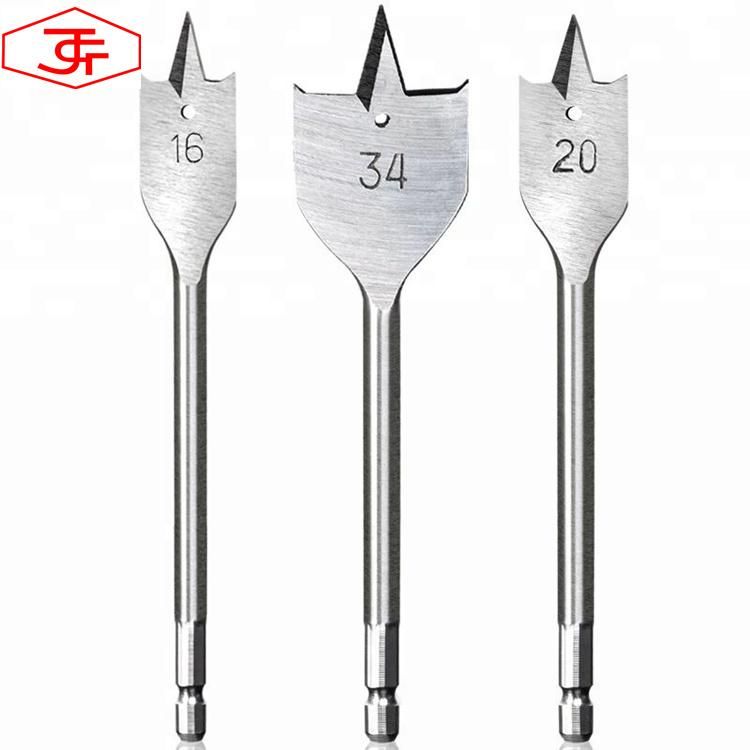 Wood Flat Spade Drill Bit for Wood and Plaster Board