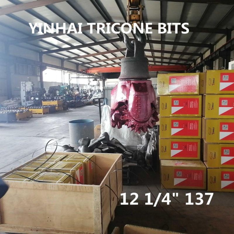 Steel Milled Tooth Bit 14 3/4" 17 1/2" 19" 20" API Tricone Bit/ Rock Drill Bit/ Roller Cone Bit for Water/Oil/Gas Well Drilling, Factory Price, Drilling Tools