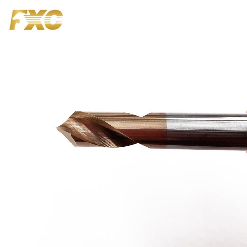 1-20mm Solid Carbide HRC55 Drilling Bits for Cutting Steel