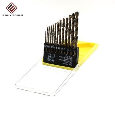 10mm Power Tool Accessory DIN338 Jobber Length Twist Metal M35 HSS Cobalt Drill Bit for Stainless Steel Metal