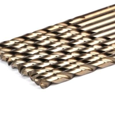 8.5mm Hot Sale High Speed Steel DIN338 M2 (6542) Fully Ground Long HSS Twist Drill Bits for Stainless Steel