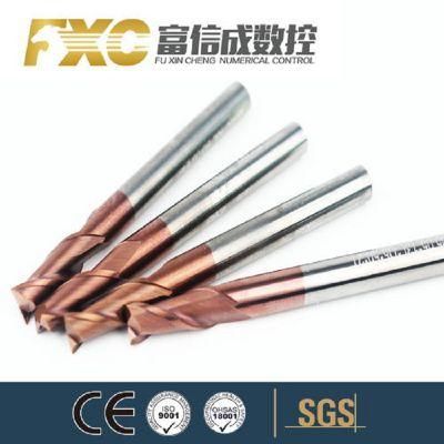 HRC55 Tin Carbide Square End Mill