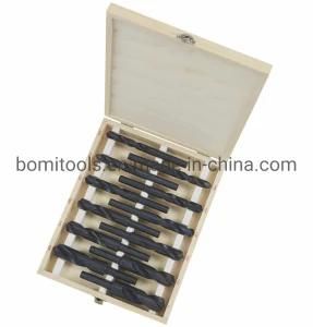 Power Tools HSS Factory Drill Bits Customized 8PCS 1/2 Reduced Shank Twist Drill Bit