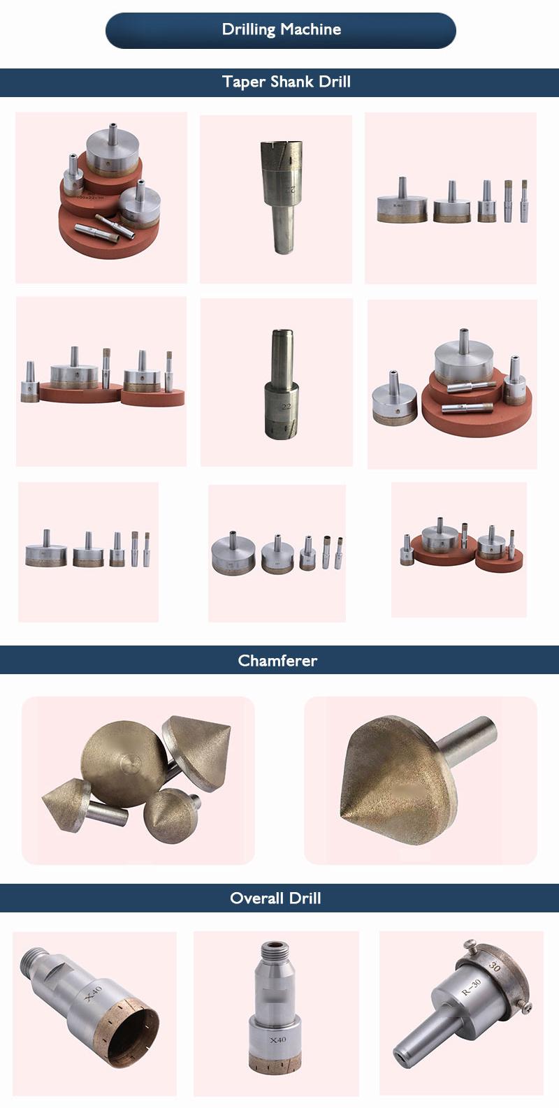 Sintering Taper Shank Drill for Glass Processing with Long Life Service