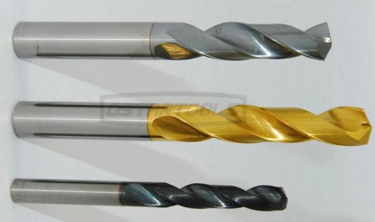 Solid Carbide Twist Drills with Tct Tips