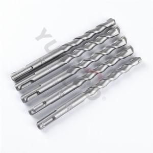 40cr 65mm Steel Single Double Flute Cross Tip Flat Tip SDS Plus Drill Bit for Cement