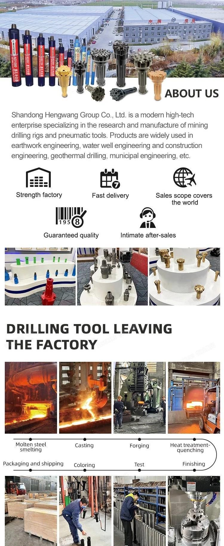 Supply Outer Diameter 100mm DTH Drill Bit for Mining-Drill and Blast Holes in Open Pit Mining