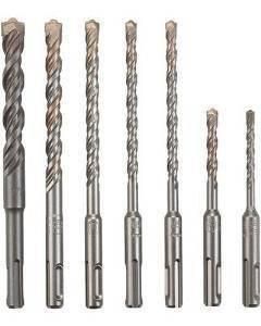 SDS-Plus Hammer Drill Bits, 4 Flute, 2 Cutter