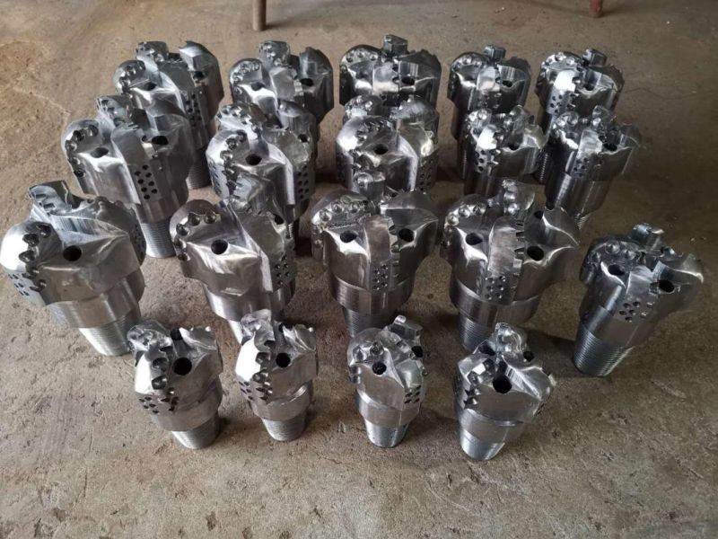 PDC Bits for Oilfield Drilling 120mm 3 Blades Steel/Matrix Body