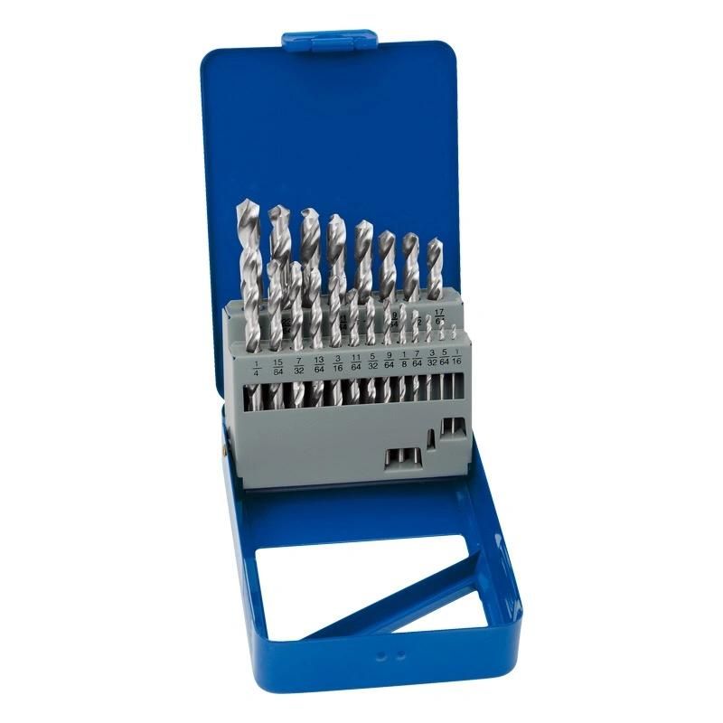 21PCS HSS Drill Bits Set for Metal Aluminum