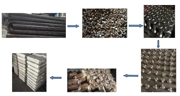 55mm High Performance Tapered Chisels Drill Bit for Rock Drillling