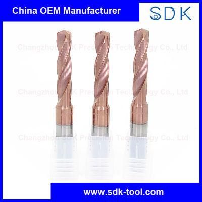 Special Cutting Tools Solid Carbide Step Drills for Stainless Steel