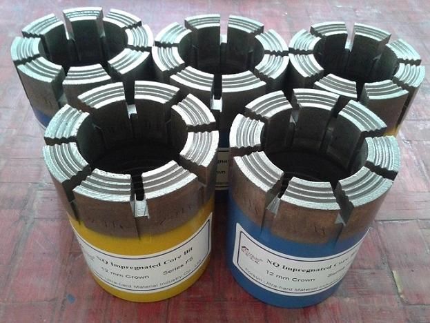 Nq Hq Pq Diamond Core Drill Bits for Geological Exploration