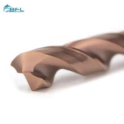 Bfl Tungsten Carbide Drill Straight Flute Tolerance H7 Twist Drill Carbide Drill Bits CNC Cut Bit