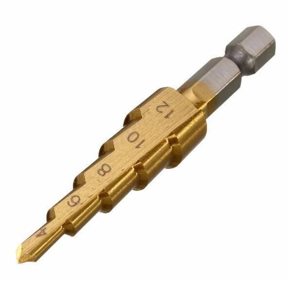 Step Drill Titanium Coated Hole Cutter