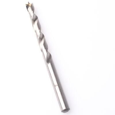 Tungsten Carbide Tipped Brad Point Wood Drill Bit for Woodworking