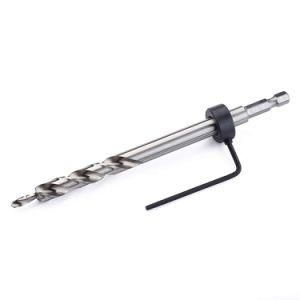 Power Tools HSS Drill Bits with Countersink Stop Collar Twist Step Drill Bit